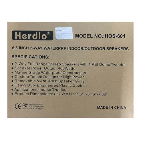 Bluetooth Waterproof Speakers for Indoor and Outdoor Use