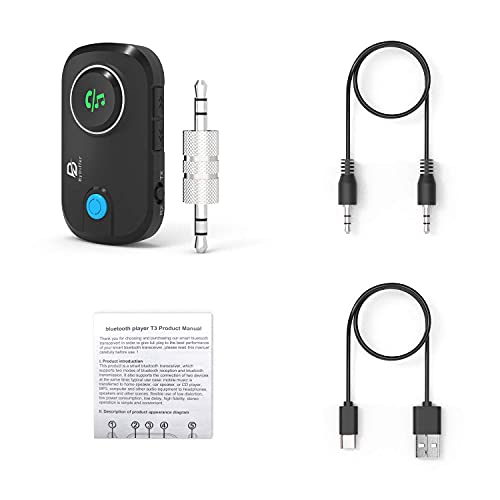 ByDiffer Bluetooth 5.0 Audio Transmitter & Receiver