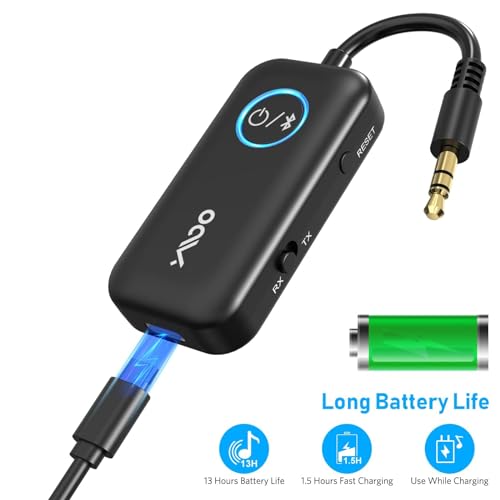 YMOO Bluetooth 5.3 Wireless Audio Adapter for TV