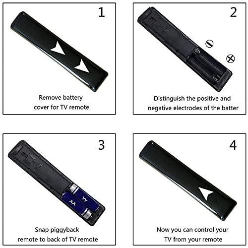 Universal Remote Control Compatible for Samsung Smart-TV LCD LED UHD QLED 4K HDR TV Remote, with Netflix and Prime Video Buttons