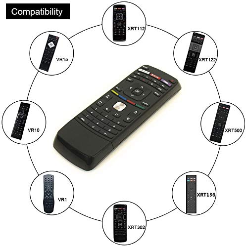 Nettech Vizio Universal Remote Control for All VIZIO Brand TV, Smart TV - 1 Year Warranty