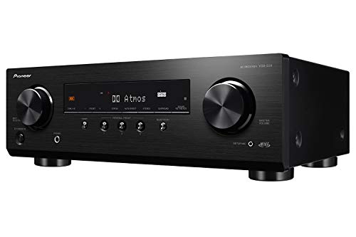 Pioneer VSX-534 Home Audio Smart AV Receiver 5.2-Ch HDR10, Dolby Vision, Atmos and Virtual Enabled with 4K and Bluetooth