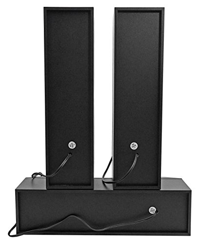 Rockville HTS56 1000w 5.1 Channel Home Theater System/Bluetooth/USB+8" Subwoofer, Black