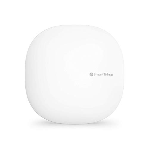 Samsung SmartThings Hub 3rd Generation [GP-U999SJVLGDA] Smart Home Automation Hub Home Monitoring Smart Devices - Alexa Google Home Compatible - White (Renewed)