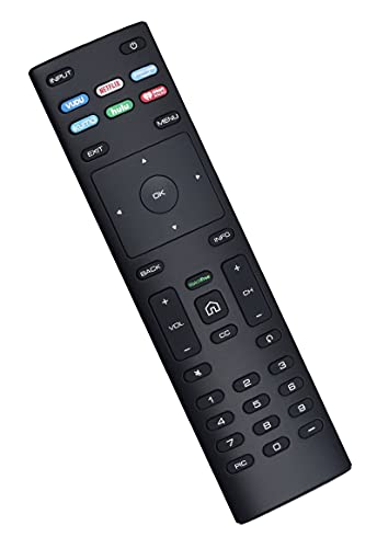 XRT136 Replace Remote Control fit for VIZIO Smart TV D50x-G9 D65x-G4 D55x-G1 D40f-G9 D43f-F1 D70-F3 V505-G9 D32h-F1 D24h-G9 E70-F3 D43-F1 V705-G3 P75-F1 D55x-G1 V405-G9 E75-F2 D32f-F1 D24f-F1