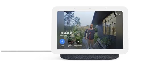 Google Nest Hub 7” Smart Display 2nd Generation with Google Assistant - Charcoal
