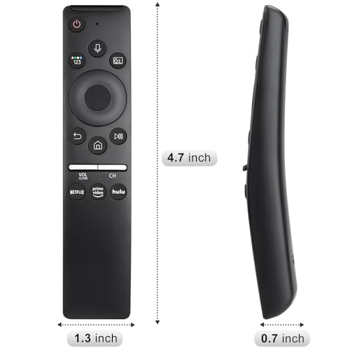 Replacement Voice Remote for Samsung-TV-Remote Compatible for All Samsung with Voice Function Smart Curved Frame QLED LED LCD 8K 4K TVs