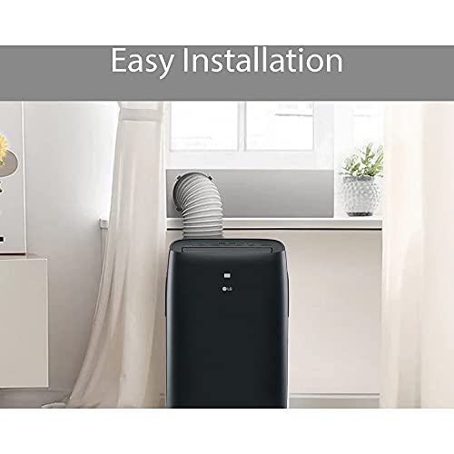 LG 8,000 BTU Smart Portable Air Conditioner, 115V, Cools 350 Sq.Ft. (14' x 25' Room Size), Portable Air Conditioner for Home with Voice Control, Works ThinQ, Amazon Alexa, and Hey Google