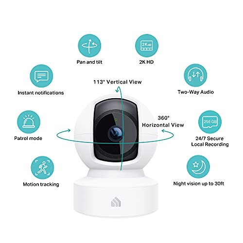 Kasa Smart Video Doorbell + Security Camera Bundle (KD110 + KC420WS)