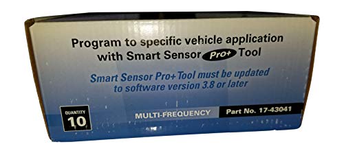 SMART SENSOR 10 Pack TPMS 17-43041 (17-43011 or 17-4301) Multi Frequency Sensor
