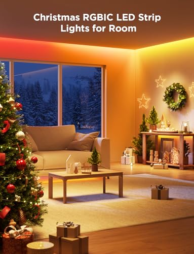 Govee 65.6ft Smart RGBIC LED Strip Lights