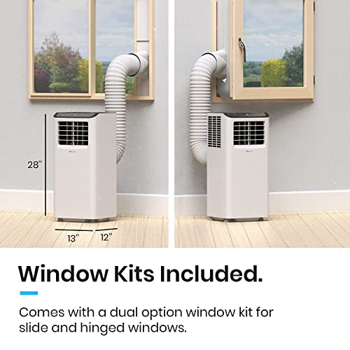 Pro Breeze 4 in 1 Portable Air Conditioner for Room 10000 BTU 450SqFt Air Conditioning Unit, Smart Air Conditioner with Fan, Dehumidifier, Night, Timer, Window Venting Kit, Wifi Portable AC Unit