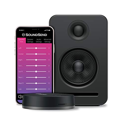 Platin Monaco 5.1 Wireless Home Theater System for Smart TVs - with WiSA SoundSend Transmitter included - WiSA Certified - Tuned by THX.