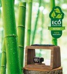 15W Bamboo Wireless Charging Station with Night Light