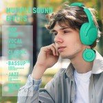 MIDOLA Bluetooth Over-Ear Headphones with Microphone