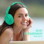 MIDOLA Bluetooth Over-Ear Headphones with Microphone