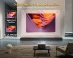XIDU 1080P Outdoor Projector with WiFi 6