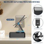 Bluetooth Speaker Phone Stand with LED and Anti-Slip