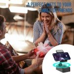 Bluetooth Speaker Phone Stand with LED and Anti-Slip
