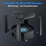 2024 Dual Band WiFi Extender Signal Booster