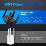 2024 Dual Band WiFi Extender Signal Booster