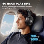 Tapaxis Hybrid Active Noise Cancelling Bluetooth Headphones