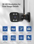 FOSCAM 5MP Wireless Outdoor Security Camera