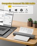 Phomemo M08F Mobile Printer - Gray