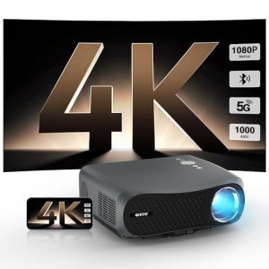High Brightness 4K Smart WiFi Projector for Home