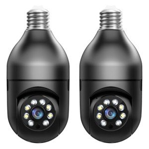 Wireless Outdoor Light Bulb Security Camera 5G/2.4G