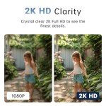 Wireless Outdoor Light Bulb Security Camera 5G/2.4G