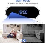4K WiFi Hidden Clock Camera with Night Vision