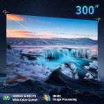 High Brightness 4K Smart WiFi Projector for Home
