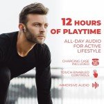 Portable Bluetooth CD Player with Wireless Earbuds