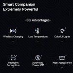 15W Touch-Control Wireless Charger and Lamp