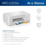 Brother MFC-J1215W Wireless Multi-Function Inkjet Printer