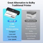 Portable Wireless Label Printer - Phomemo M833 Upgrade