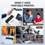 Portable Wireless Label Printer - Phomemo M833 Upgrade