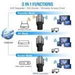 2024 WiFi Extender Signal Booster for Home Use