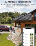 MUBVIEW 4-Pack Wireless Outdoor Security Cameras