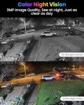 MUBVIEW 4-Pack Wireless Outdoor Security Cameras