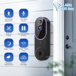 1080P Wireless Smart Video Doorbell with Chime