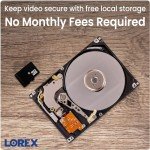 Lorex 4K Video Doorbell with Color Night Vision