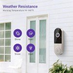 Wireless 1080P Video Doorbell with Night Vision
