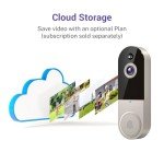 Wireless 1080P Video Doorbell with Night Vision