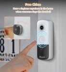 TOUCAN WiFi Video Doorbell Camera with Night Vision