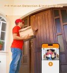 TOUCAN WiFi Video Doorbell Camera with Night Vision