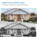 Wireless 1080P Video Doorbell with AI Detection