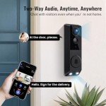 BoomChill Wireless Security Video Doorbell with Cameras