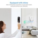 Wireless 1080P Video Doorbell with AI Detection